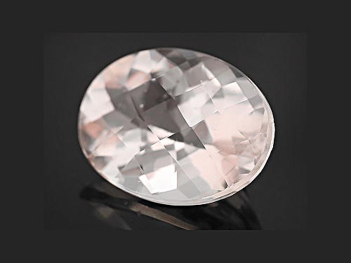 Cor-De-Rosa Morganite™ min 7.00ct 15x11mm Oval Checkerboard Cut