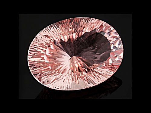 Morganite 29.94x21.99mm Oval Quantum Cut 50.14ct