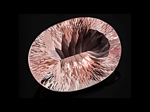 Mozambique Cor-De-Rosa™ Morganite 47.87ct 30.30x21.94mm oval Quantum Cut®