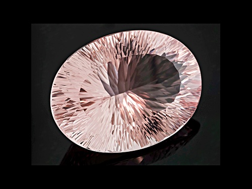 Morganite 30.01x22.31mm Oval Quantum Cut 49.28ct