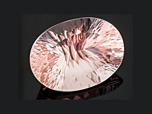 Mozambique Cor-De-Rosa™ Morganite 59.40ct 30.06x21.72mm Oval S.G.L. Rpt