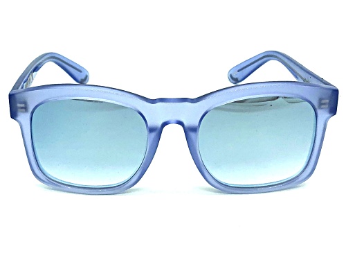 Wildfox EACGAUM00 Gaudy Deluxe Translucent Blue/Silver Sunglasses