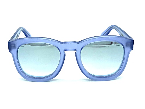 Wildfox EACCFXM00 Classic Fox Translucent Blue/Silver Sunglasses