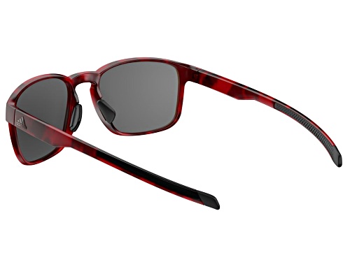 Adidas Protean Red Havana/Grey Sunglasses