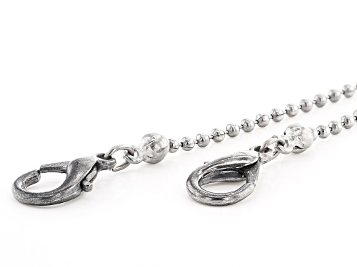 1928 Jewelry® Silver-Tone Face Mask Chain Holder