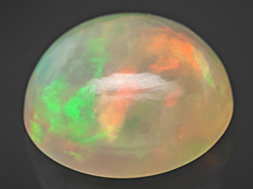 Ethiopian opal min 1.00ct 8mm round cabochon