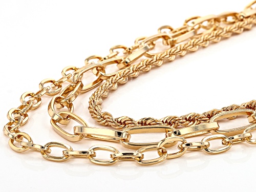 Off Park® Collection, Gold Tone Multi-Strand Necklace