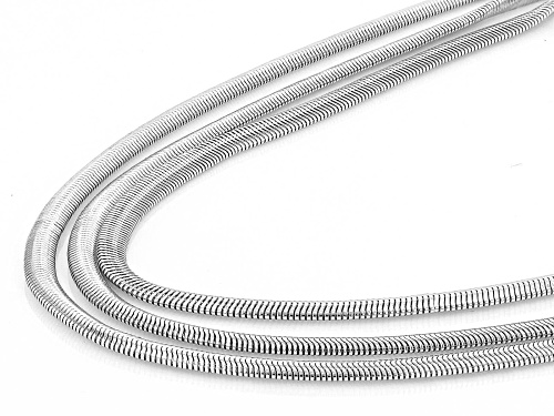 Off Park® Collection, Silver Tone 3-Strand Necklace