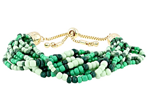 Off Park® Collection, Seed Bead Gold Tone Set of 3 Bolo Bracelet