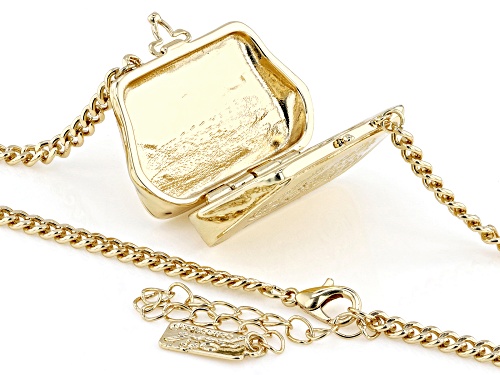 Off Park® Collection, Gold Tone Purse Motif Necklace - Size 24