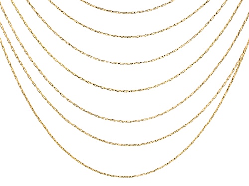 Off Park ® Collection Gold Tone Multi Strand Necklace