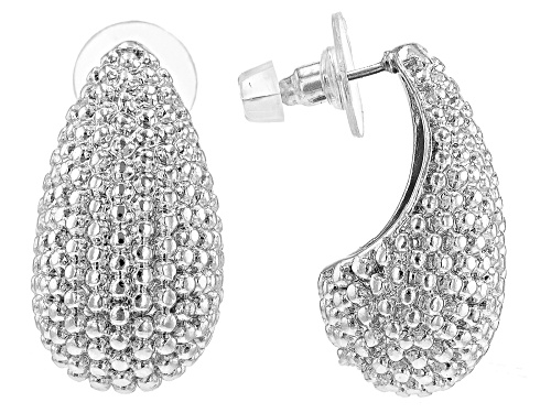 Off Park® Collection Gold Tone & Silver Tone Beaded Texture Tear Drop Earrings Set of 2