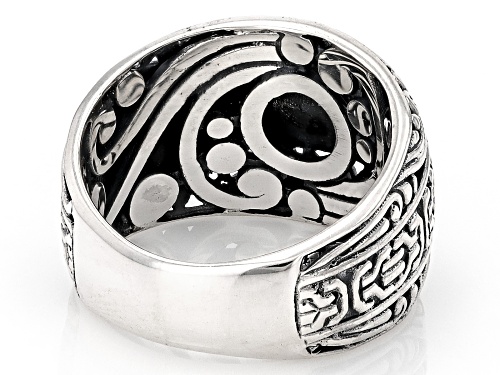 Pre-Owned Artisan Collection of Bali™ Sterling Silver Detailed Ring - Size 6