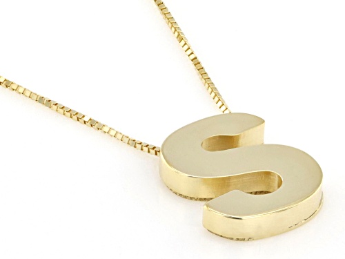 Pre-Owned 10k Yellow Gold Block Letter 