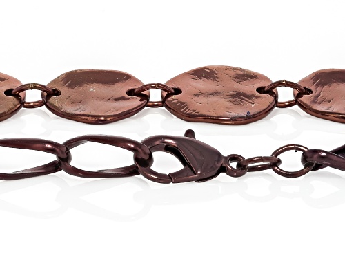 Pre-Owned Off Park® Collection, Chocolate Brown Tone Disc Endless Strand Necklace