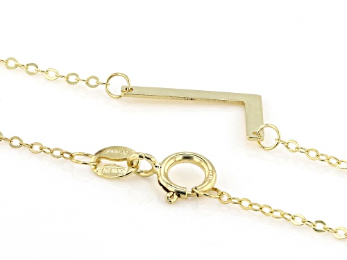 Pre-Owned Stefano Oro® 14k Yellow Gold Initial 