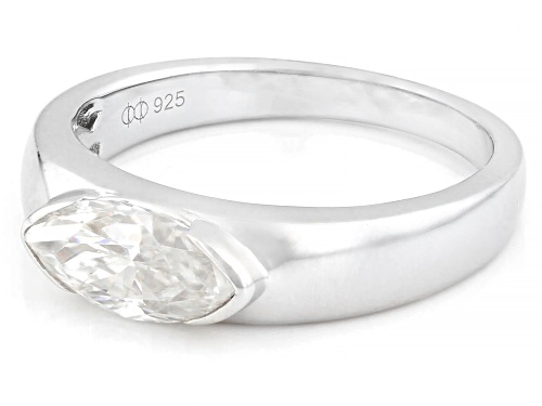 Pre-Owned MOISSANITE FIRE® 1.00CT DEW MARQUISE PLATINEVE® RING - Size 5