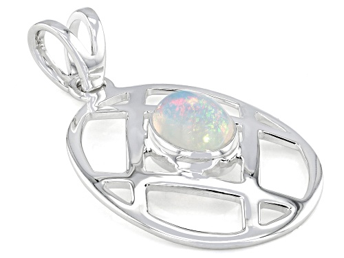 Pre-Owned Artisan Collection of India™ 9x11mm Ethiopian Opal Sterling Silver Pendant