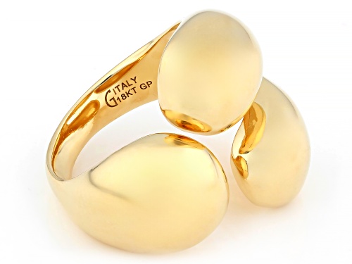 Pre-Owned Moda Al Massimo® 18k Yellow Gold Over Bronze Statement Ring - Size 7