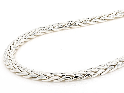 Pre-Owned 18k Yellow Gold Over Sterling Silver and Sterling Silver Two-Tone Wheat Buckle 18