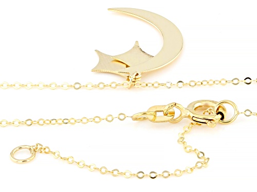 Pre-Owned Splendido Italian Jewelry™ 10k Yellow Gold Celestial 18-20