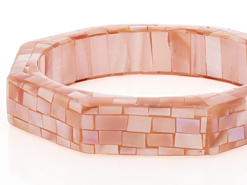 Pre-Owned Pink Mother-Of-Pearl Bangle
