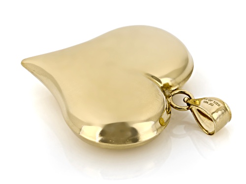 Pre-Owned 10K Gold Filled Polished Puff Heart Pendant