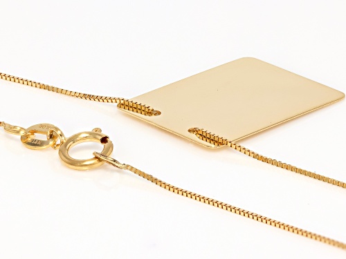 Pre-Owned 10k Yellow Gold Rome Necklace - Size 18