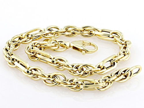 Pre-Owned 10k Yellow Gold 4.6mm Figarope Bracelet - Size 7.5