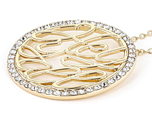 Paula Deen Jewelry™,White Crystal Gold Tone 