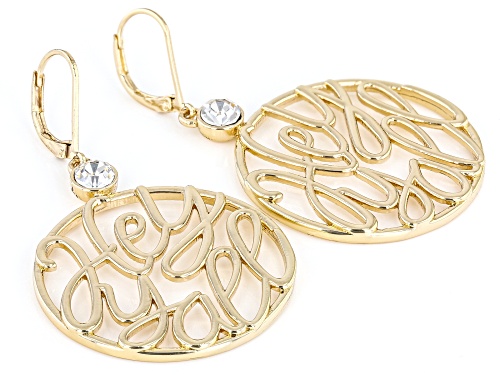 Paula Deen Jewelry™, White Crystal Gold Tone 