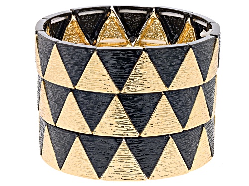 Paula Deen Jewelry™ Two-Tone Set of 3 Bracelets