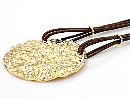 Paula Deen Jewelry™ Gold Tone Textured Cord Necklace