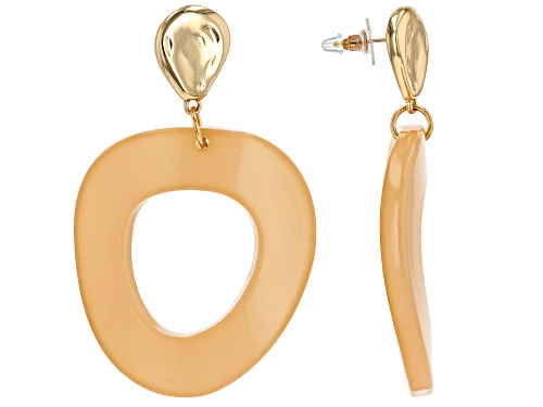 Paula Deen Jewelry™ Multi-Color Resin Gold Tone Set of 3  Earrings