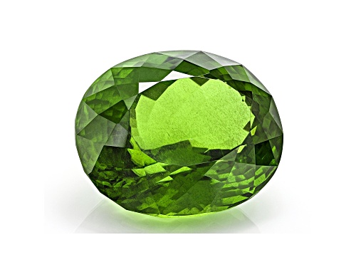 Peridot 25.2x20.2mm Oval 54.7ct