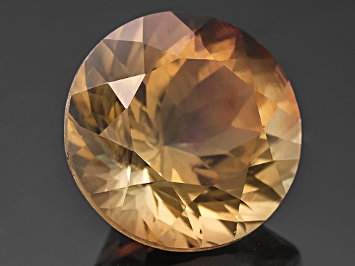 Pre-Owned Bi-Color Oregon Sunstone From Butte Mine 3.80ct Minimum 11mm Round Mixed Cut Color Varies