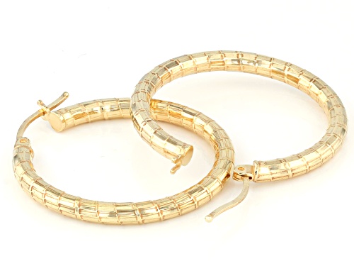 Pre-Owned 18k Yellow Gold Over Sterling Silver 1