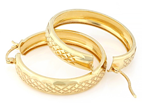 Pre-Owned 18k Yellow Gold Over Sterling Silver 1