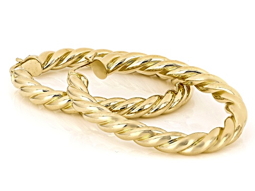 Pre-Owned Moda Al Massimo® 18k Yellow Gold Over Bronze 2