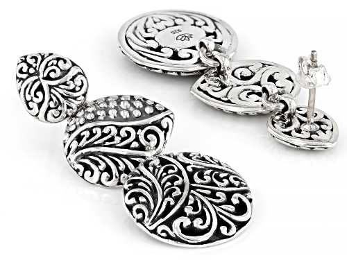 Pre-Owned Artisan Collection of Bali™ Sterling Silver Filigree Drop Earrings