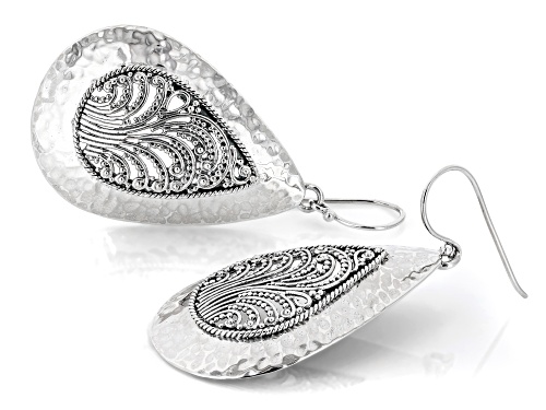 Pre-Owned Artisan Collection of Bali™ Sterling Silver Scrollwork Statement Earrings