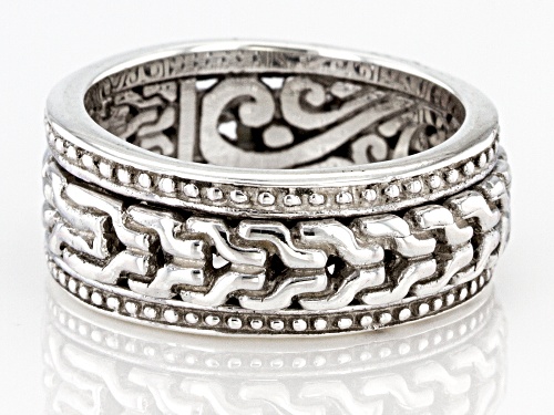 Pre-Owned Artisan Collection Of Bali™ Sterling Silver Band Ring - Size 8