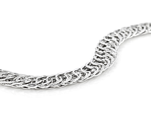 Pre-Owned Sterling Silver Designer Curb Link Bracelet 8 Inch - Size 8