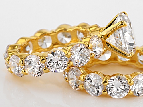 Pre-Owned Charles Winston For Bella Luce ® 27.91ctw Eterno ™ Yellow Ring With Band (12.42ctw Dew) - Size 11