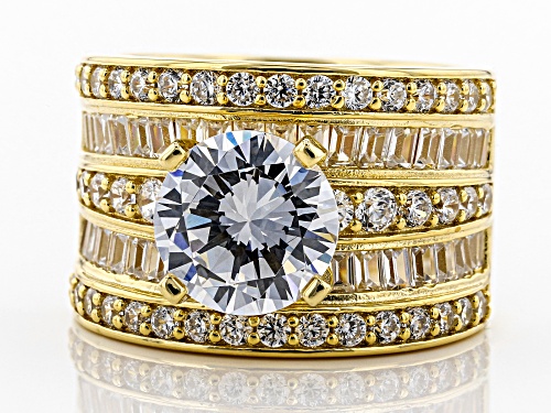 Pre-Owned Bella Luce® 6.93ctw Eterno™ Yellow Ring - Size 5