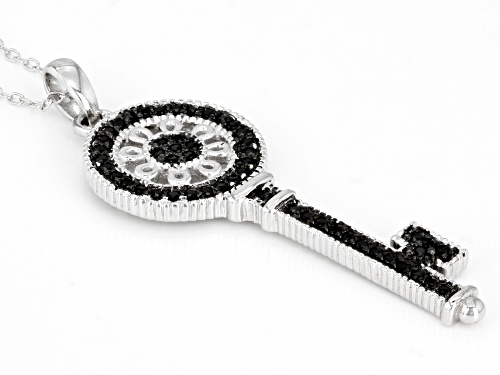 .52ctw Round Black Spinel Sterling Silver 