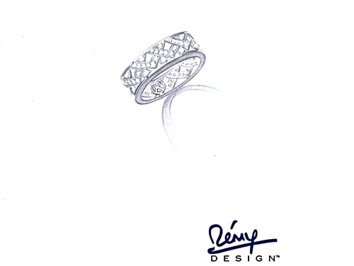 Bella Luce® 1.74ctw Rhodium Oversterling Silver Ceylon Band Ring - Size 7