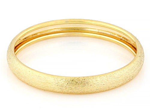 Stefano Oro® 14k Yellow Gold Satin Finish Stackable Ring - Size 7