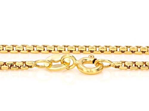 Stefano Oro® 14k Yellow Gold 1.45mm Rounded Box 16 Inch Chain - Size 16