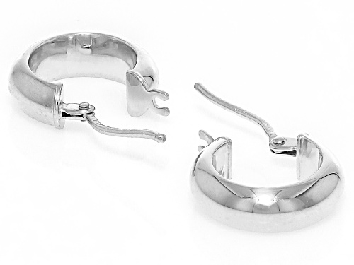 Stefano Oro® Rhodium 14k White Gold Ponte Vecchio 1/2